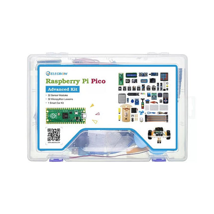 Raspberry Pi Pico Advanced Kit met 32 modules en 32 projecten