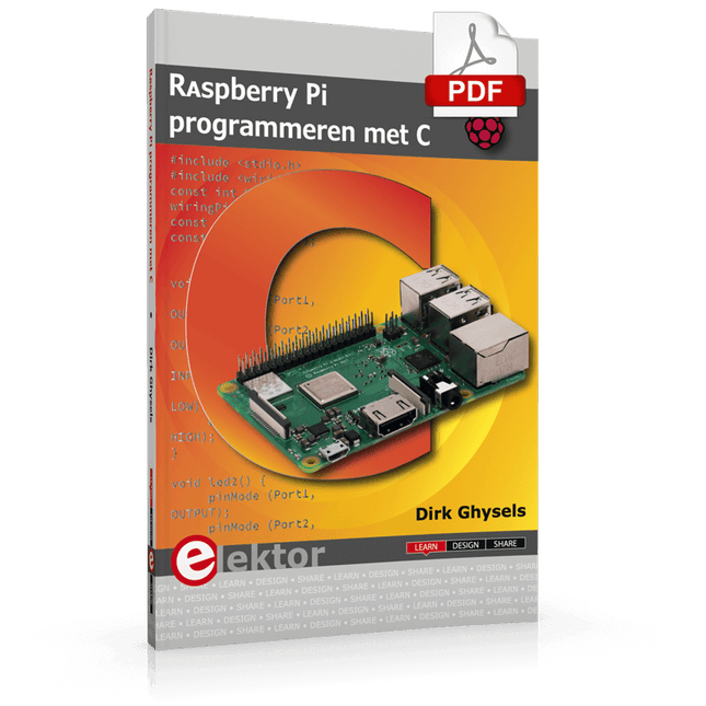 Raspberry Pi programmeren met C (E-book)