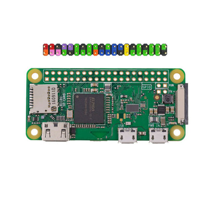 Raspberry Pi Zero W (incl. Color-coded GPIO Header)