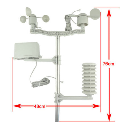 MiSol Wireless Outdoor Unit for Professional Weather Station WH-SP-WS02