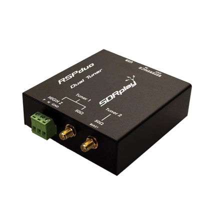 SDRplay RSPduo – Dual-Tuner 14-bit SDR Receiver (1 kHz to 2 GHz)