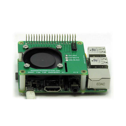 Sequent Microsystems Smart Fan HAT for Raspberry Pi