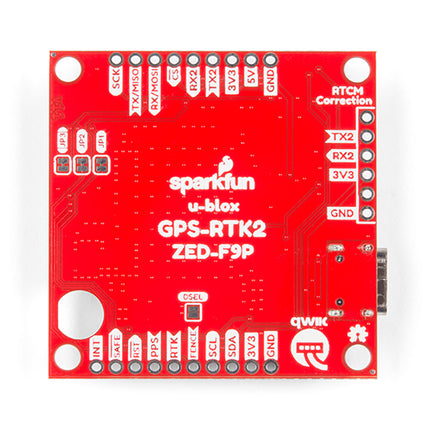 SparkFun GPS-RTK2 Board – ZED-F9P (Qwiic)