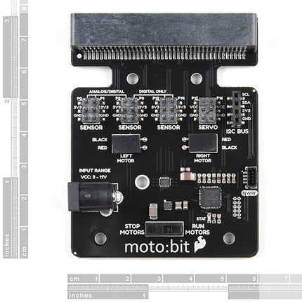 SparkFun moto:bit – micro:bit Carrier Board (Qwiic)