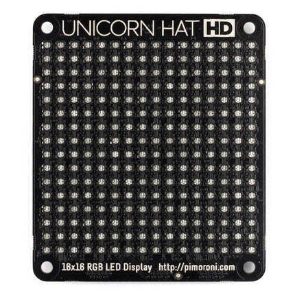 Pimoroni Unicorn HAT – HD 16x16 RGB LED Matrix