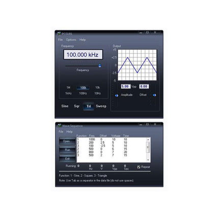 Velleman PCGU01 USB Function Generator
