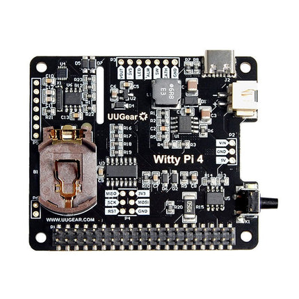 Witty Pi 4 - Real - time Clock and Power Management for Raspberry Pi - Elektor